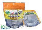 Flexible Dry Lamination 3 Side Seal Pouch Packaging Bags For Food Package