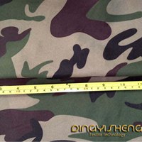 Peached Finish Cotton Camouflage Fabric