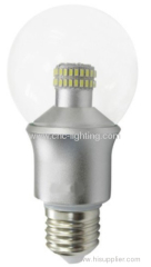 Dimming G60 LED Retrofit Lamp with 3014 Epistar LEDs over 75Ra(6W)