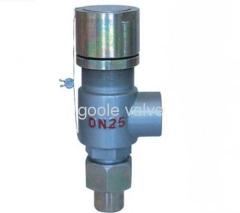 A21 Spring loaded low lift external thread type safety valve
