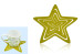 lovely star silicone cup or pot sheet mat