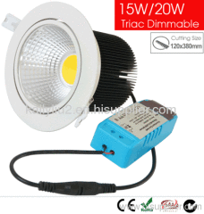 COB LED downlight