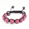 Wholesale Pink Shamballa Bracelet