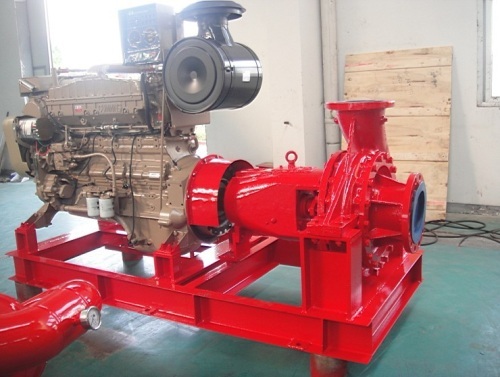 diesel engine driven fire pump for fire fighting equipment