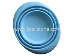 silicone folding bowl for microwave oven use