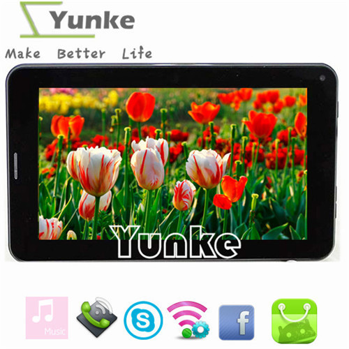 2g phone calling 7 inch tablet boxchip a13 dual camera Front: 30w back 30w BT and Wifi