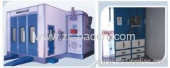 Automobile spray paint booth