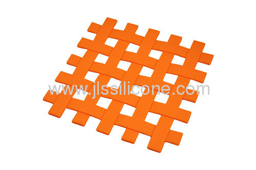 Fashion green anti slip silicone mat 