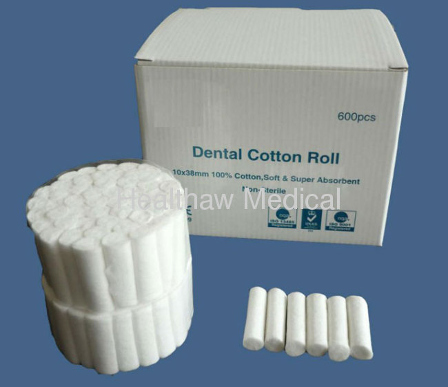 High Absorbency Dental Cotton Roll from China manufacturer Healthaw