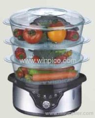 Large Capacity Electrical stainless steel Healthy Food Steamer for home use