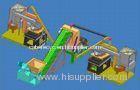 Siemens PLC Control Copper Cable Granulator , H13 Steel Blade
