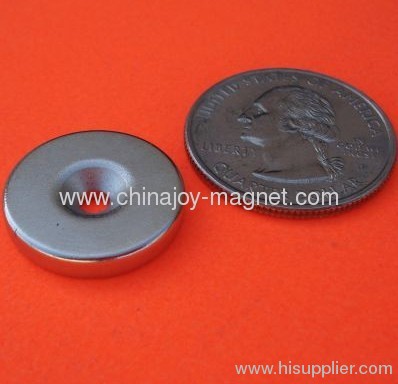With Countersunk with Screw Neodymium Disc Magnets