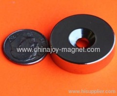 Super Neodymium Magnets with Dual Sided Countersunk Hole
