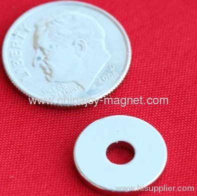 Neodymium Magnets 1/2 in OD x 1/8 in ID x 1/16 in Ring N42