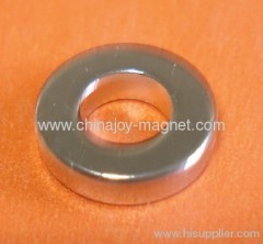 Neodymium Ring Magnets 1/2 in OD x 9/32 in ID x 1/8 in Rare Earth