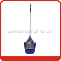 Hunmanistic design Folding Dustpan and Broom set