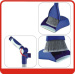 Adjusted Folding Dustpan and Broom set with steel pole