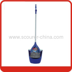 Bristle Broom Head Material dustpan and broom set