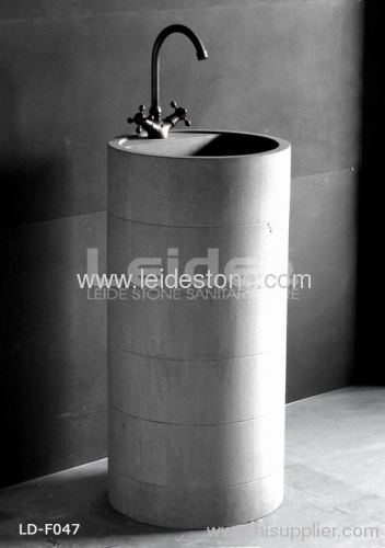 Column Pedestal Basin floor standing sink