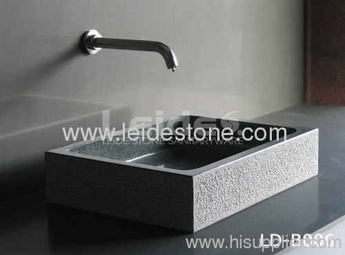 Stone bathroom sink