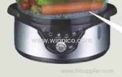 Large Capacity Electrical stainless steel Healthy Food Steamer for home use