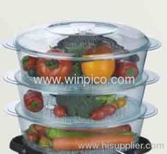 Large Capacity Electrical stainless steel Healthy Food Steamer for home use