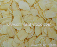 dried garlic flakes or slice 2013 crop natural white color