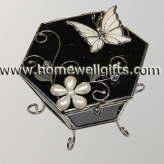 glass jewelry box gift