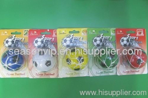 sport balls hanging air freshener