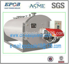 burning oil & gas, steam boiler