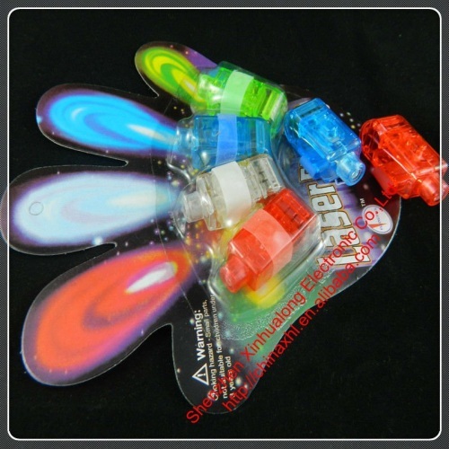 LED Finger Light Shining Your Hand in Party