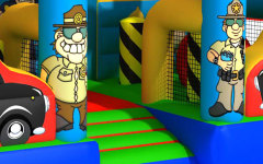 Police Theme Castles Inflatables
