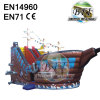 Outdoor Big Ship Inflatable Pirate Castle