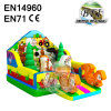 Happy Animal Zoo Inflatable Farm Castle