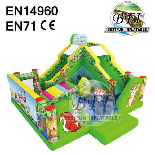 Jungle Inflatable Bouncer Combo