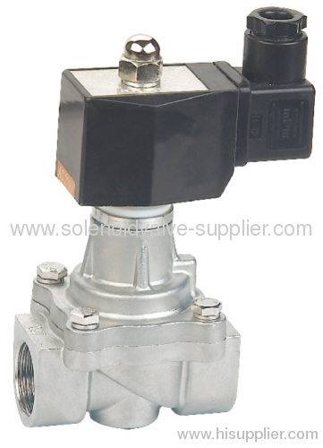 stainless gas solenoid valve