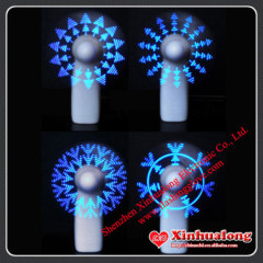 Promotional Mini Flashing Fan with LED Massage