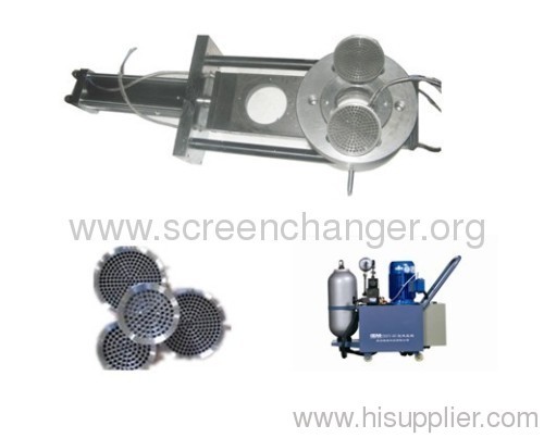 hydraulic screen changer-single plate screen changer