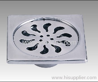 Stainless Steel Floor Drain with Clean Out