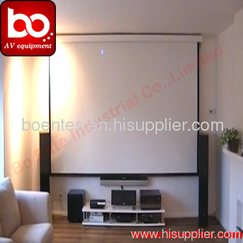 motorized screen electric screen projector screen silver screen