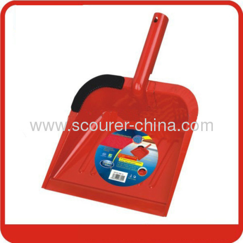Garden Lobby Big Steel Dustpan with red or blue color