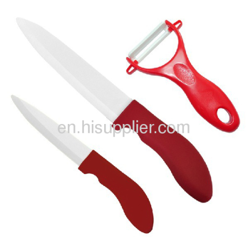 Ceramic vegetable knife for kitchen