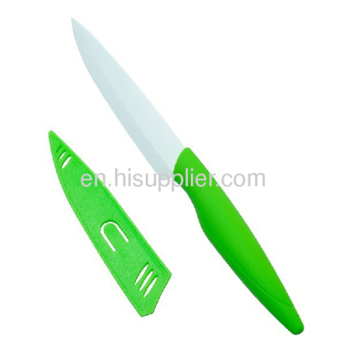 Ceramic fruit knife for kitchen with ABS handle