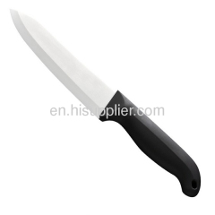 Ceramic chef knife with ABS handle for kitchen