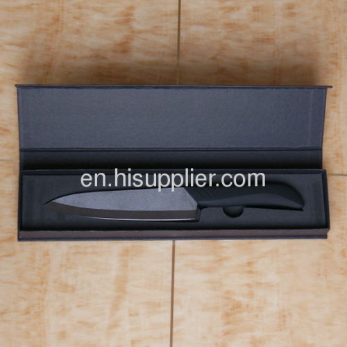 Ever sharp ceramic chef knife with colors handle