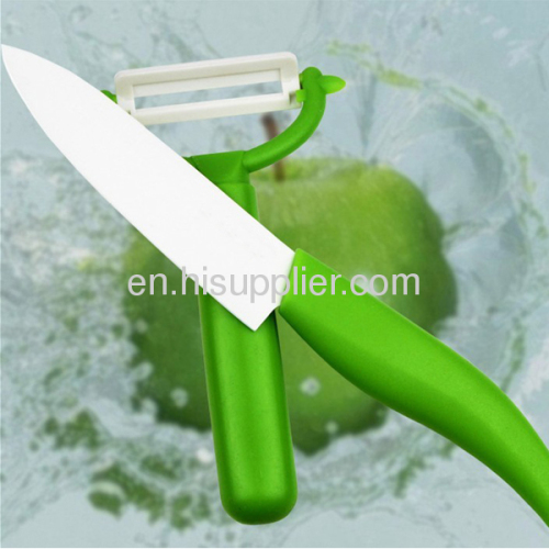 comfortable handle ceramic kitchen knives