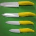 Durable ceramic utility knife for ktichen