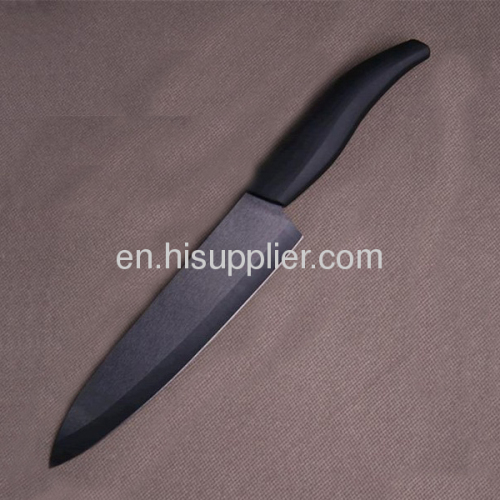 Black blade ceramic utility knife with ABS handle