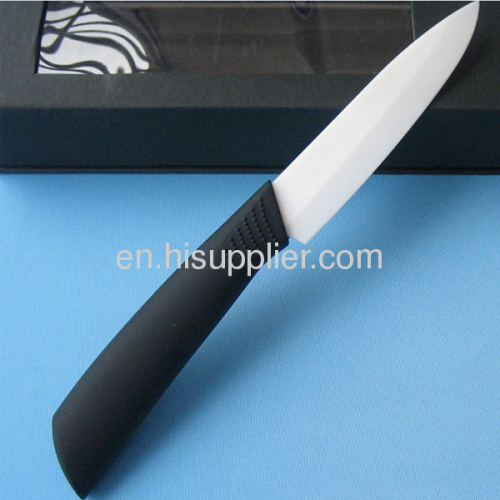 ceramic chef knife with colors handle