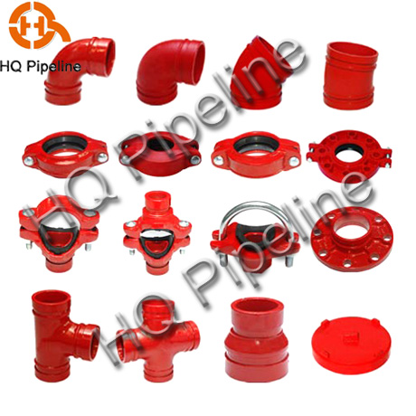 Ductile iron grooved fittings